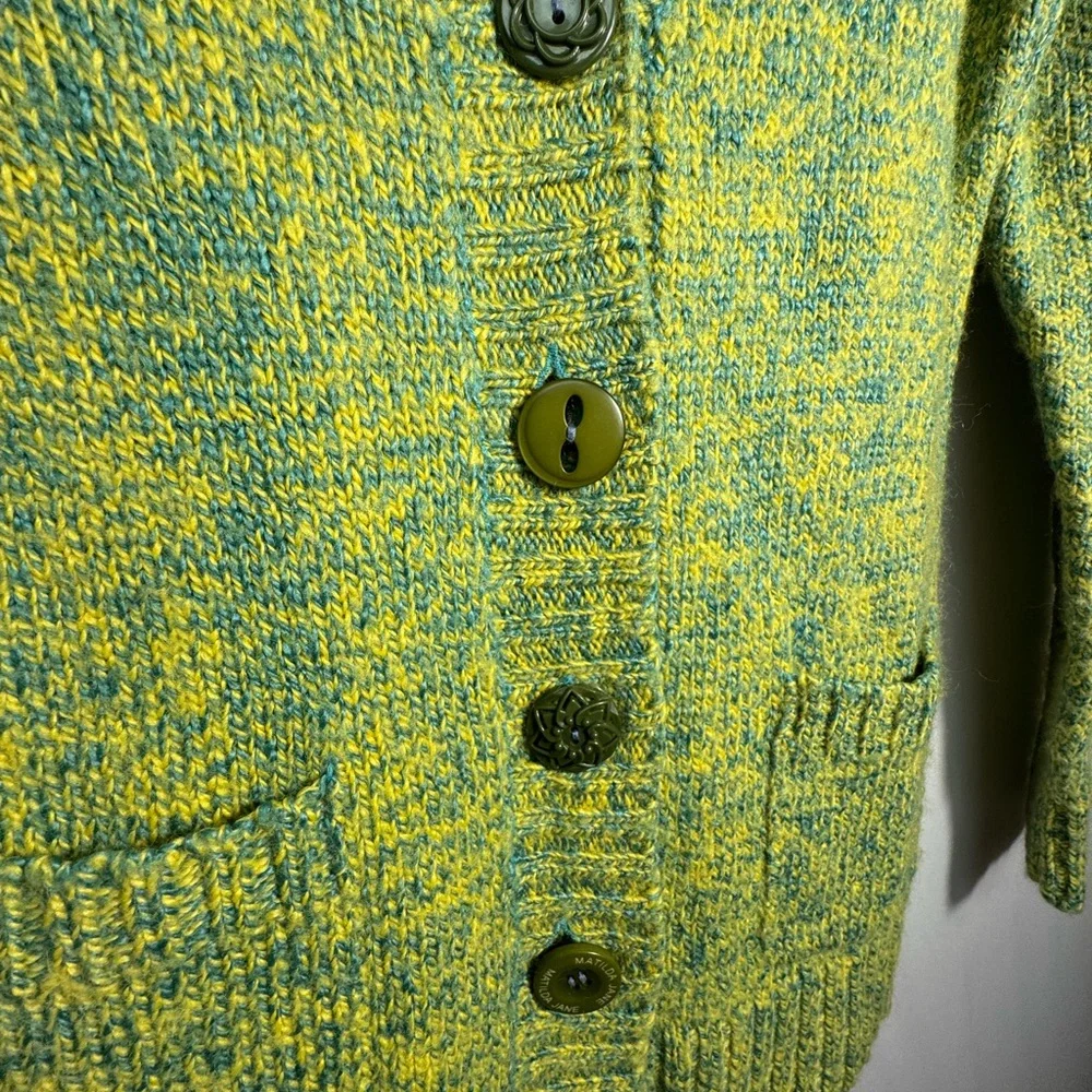 Matilda Jane Green and Yellow‎ Knit Cardigan